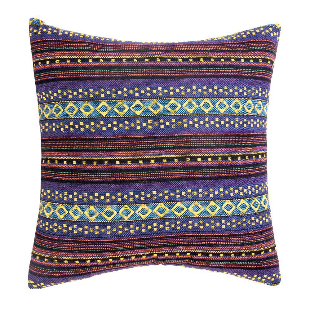 Retro Bohemian Wind Striped Pillow Cover