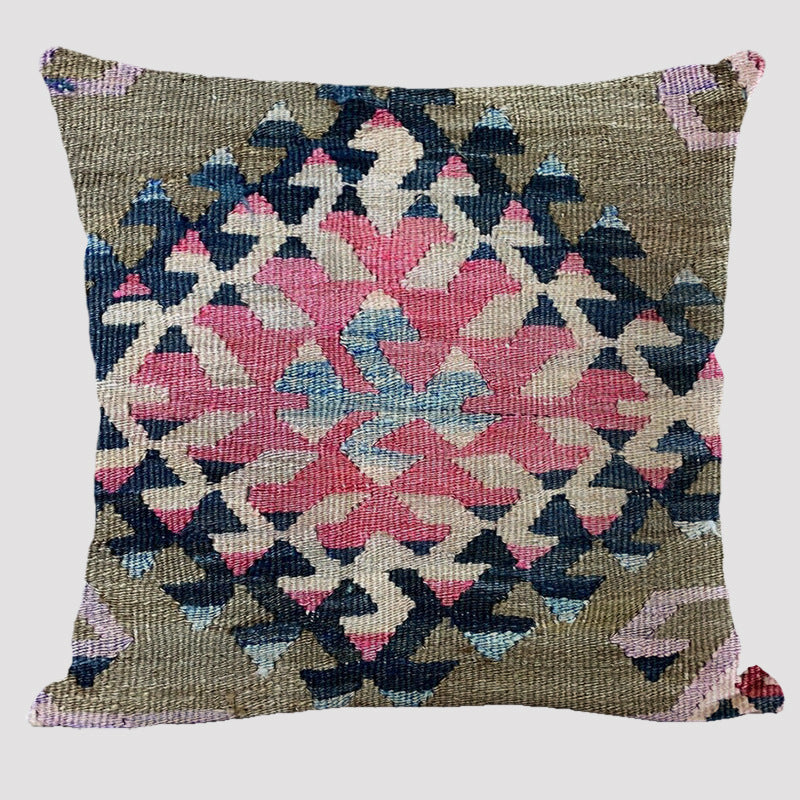 Modern Minimalist Bohemian Pillow Printed Polyester Cushion Cover