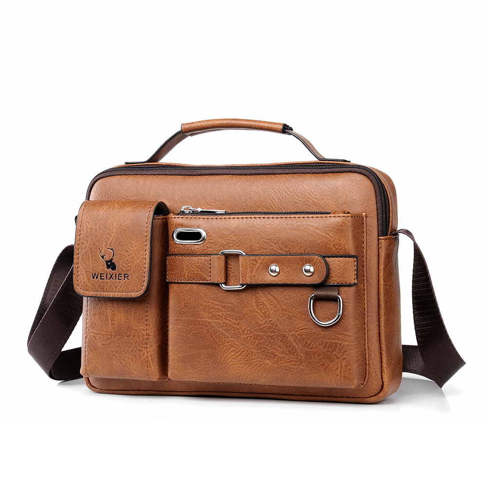 Leather Bags Messenger Bag Briefcase Satchel Shoulder Handbag Cross Body