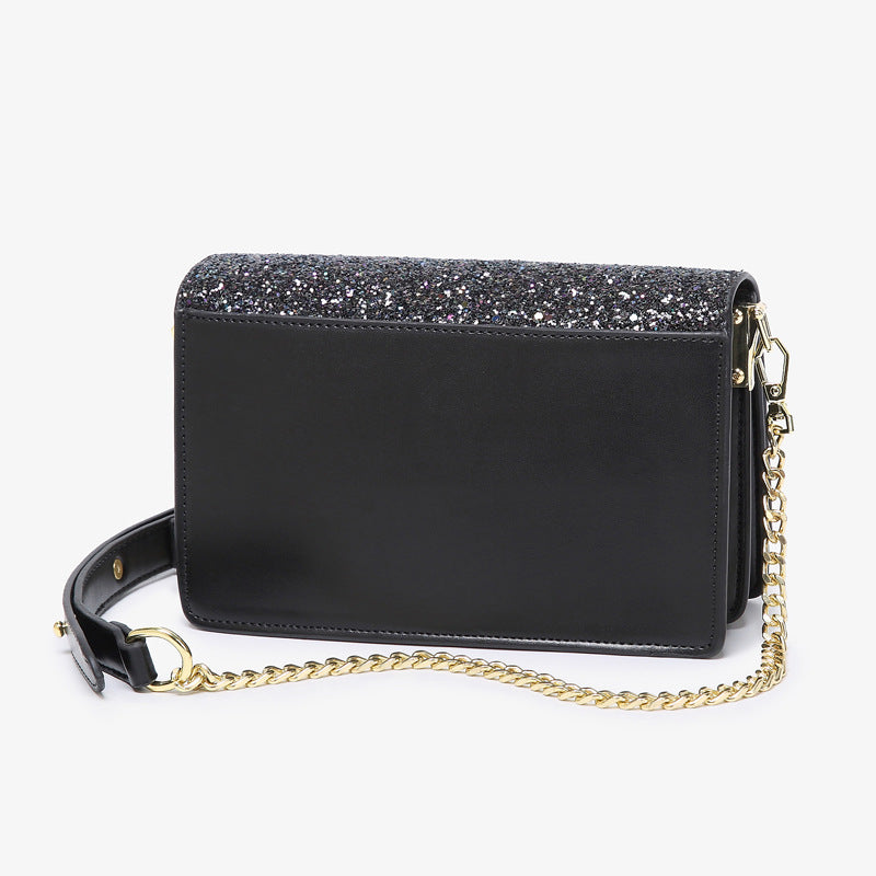 Starry sky shoulder bag sequin crossbody bag