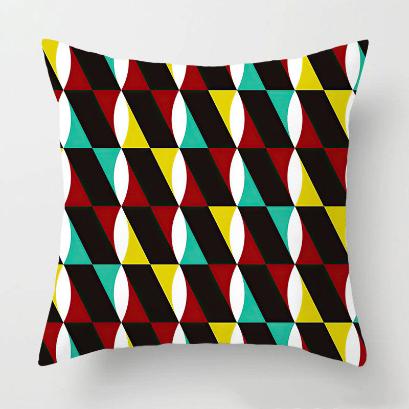 Geometric Abstract Pillow Cover