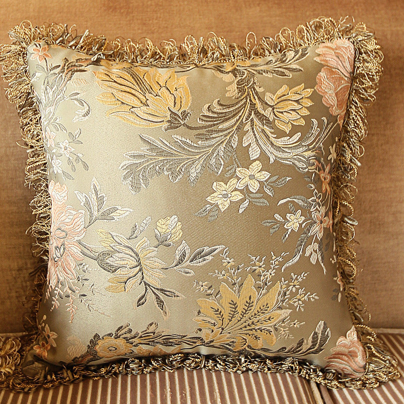 Stylish Sofa Tassel Pillow Cover