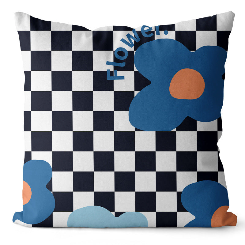 Flower and Plant Pillow Cover