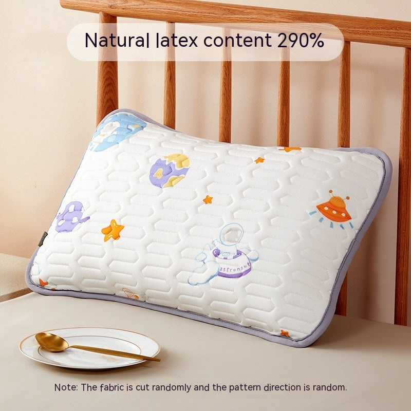 Children's Cushion Pillow Cover - Latex Ice Silk