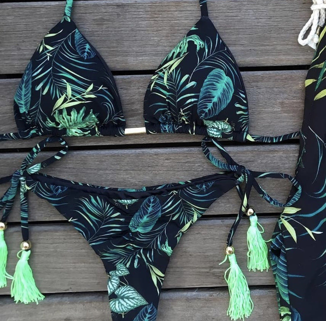 Ladies printed swimsuit