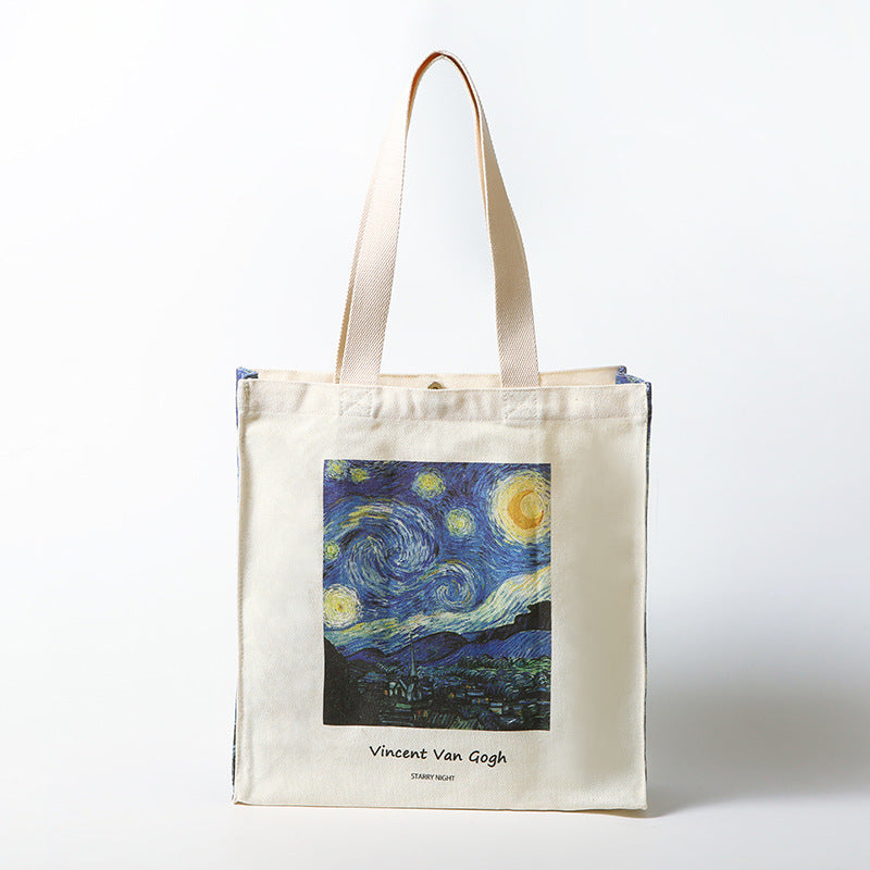 Large Capacity Commuting Oil Painting Canvas Bag