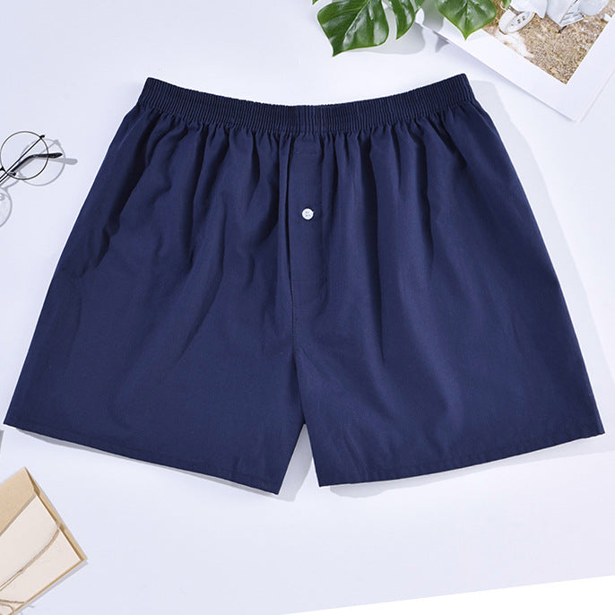 Casual Fashion Home Shorts Loose Breathable Woven Arrow Pants