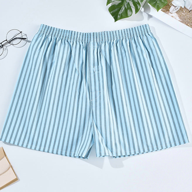 Casual Fashion Home Shorts Loose Breathable Woven Arrow Pants