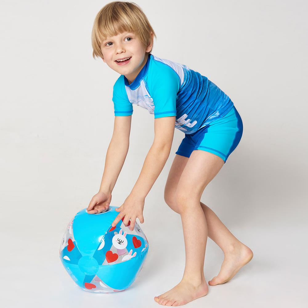 Boys Two Piece Quick-drying Sunscreen Swimsuit