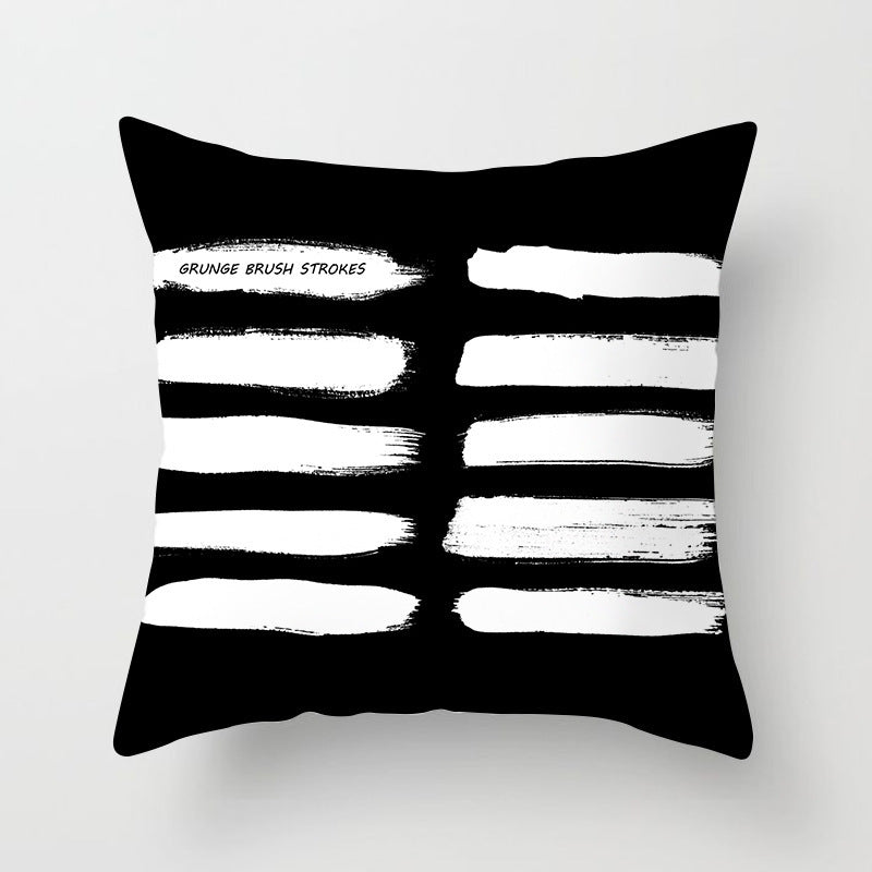 Modern Geometric Abstract Sofa Pillow Cover