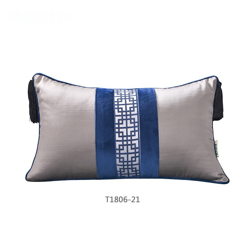 Blue Ink Painting Series Pillow Covers