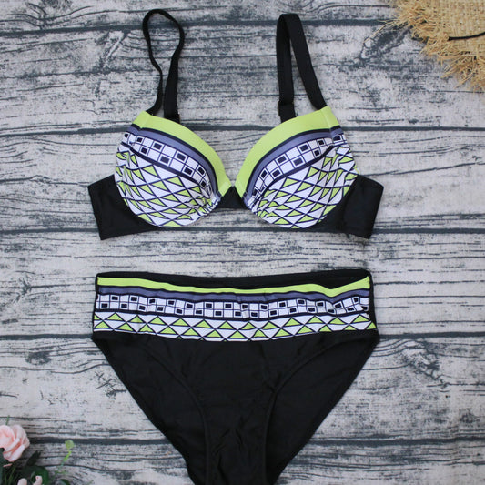 The Capri Luxe Vintage Sculpt Bikini Set