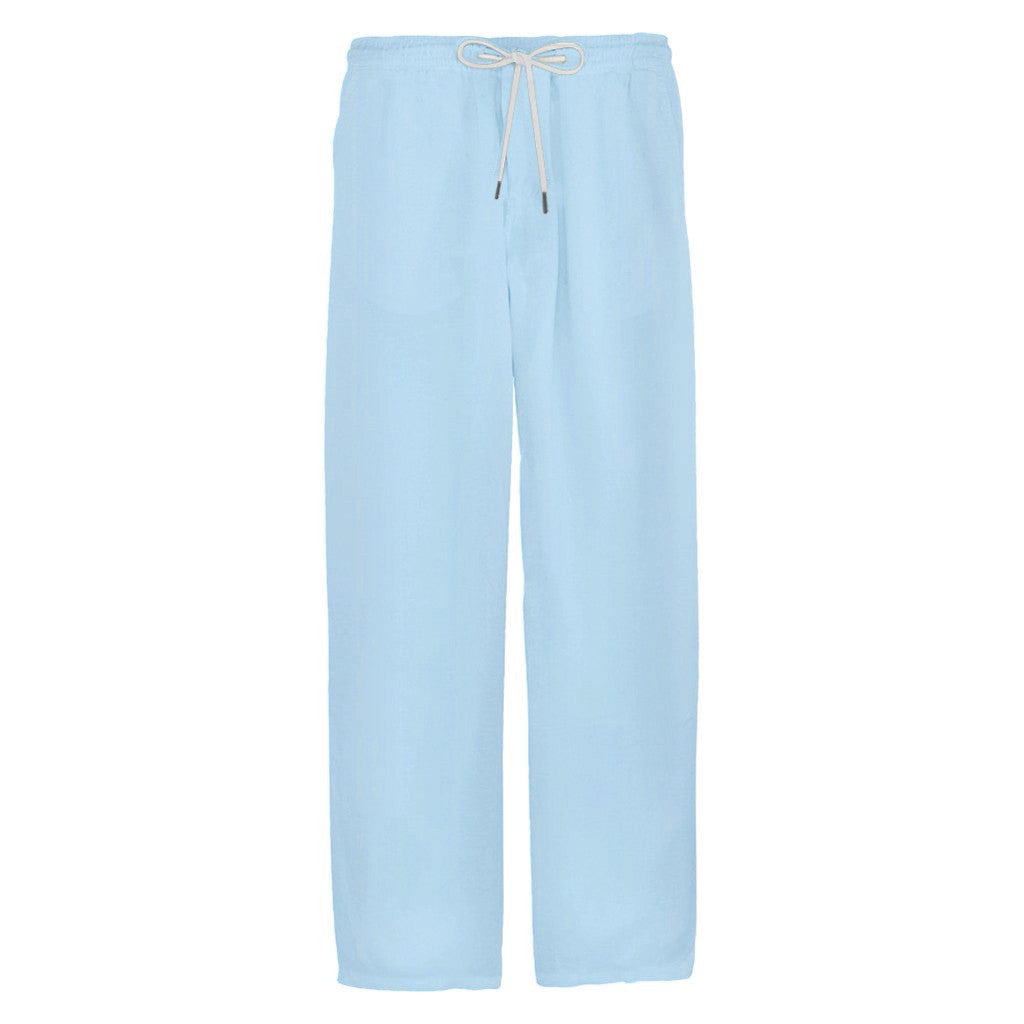 Men's Simple And Stylish Casual Cotton And Linen Trousers