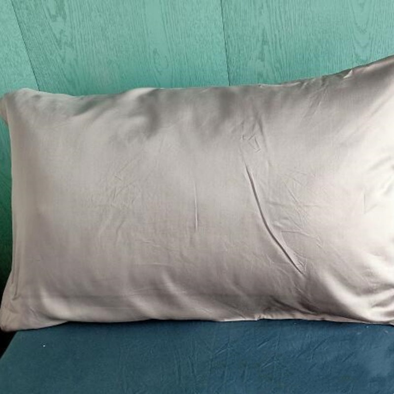 100 Tencel Square Solid Color Pillow Cover