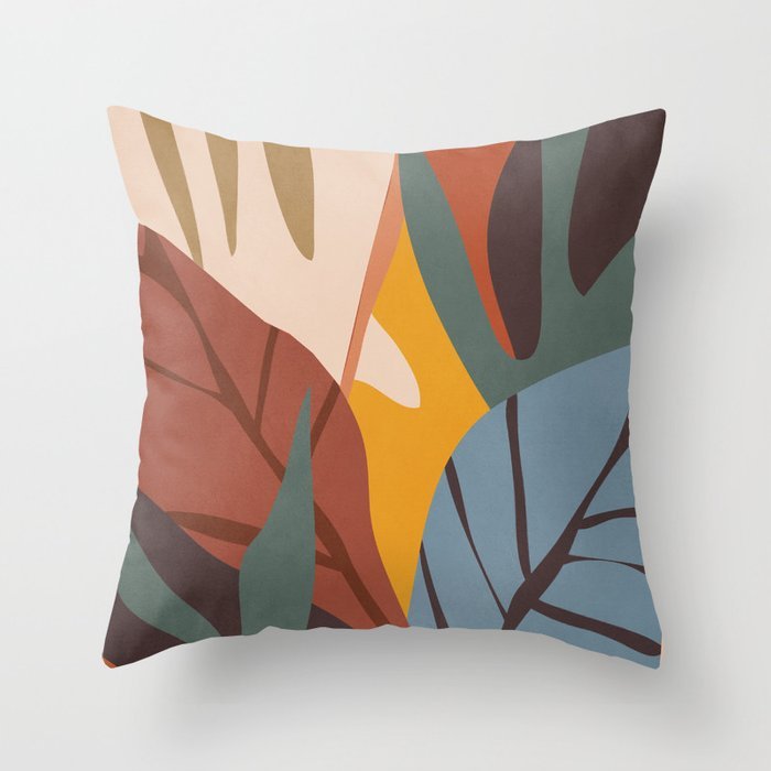 Abstract geometric pillowcase