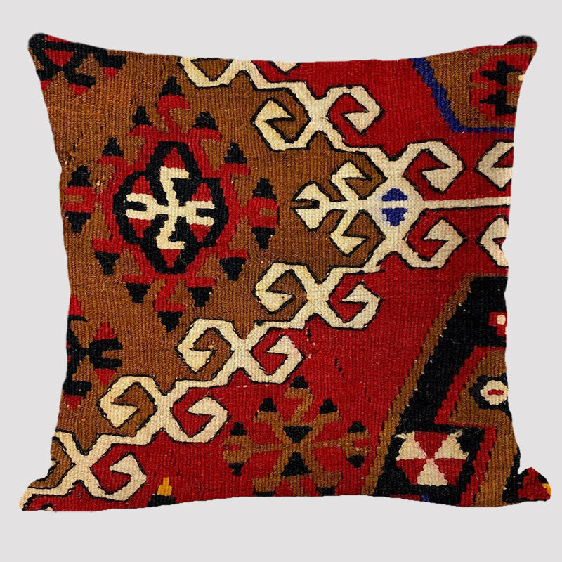 Modern Minimalist Bohemian Pillow Printed Polyester Cushion Cover