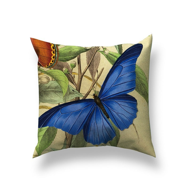 Butterfly Throw Pillow Cover