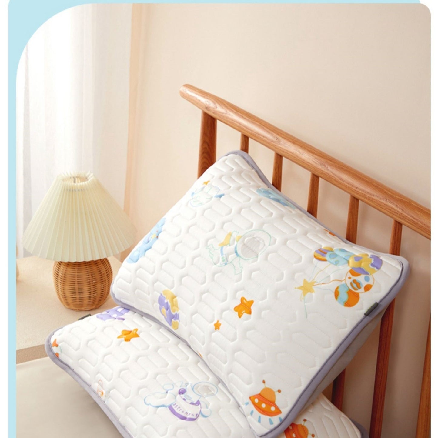 Children's Cushion Pillow Cover - Latex Ice Silk