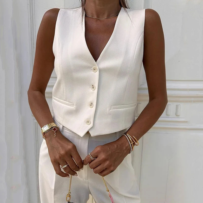 The Riviera Luxe Vest Set