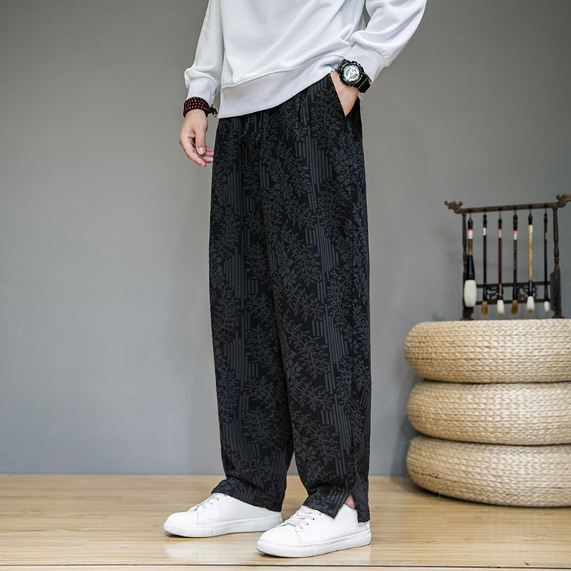 Youth Loose Trendy Straight Men's Pants