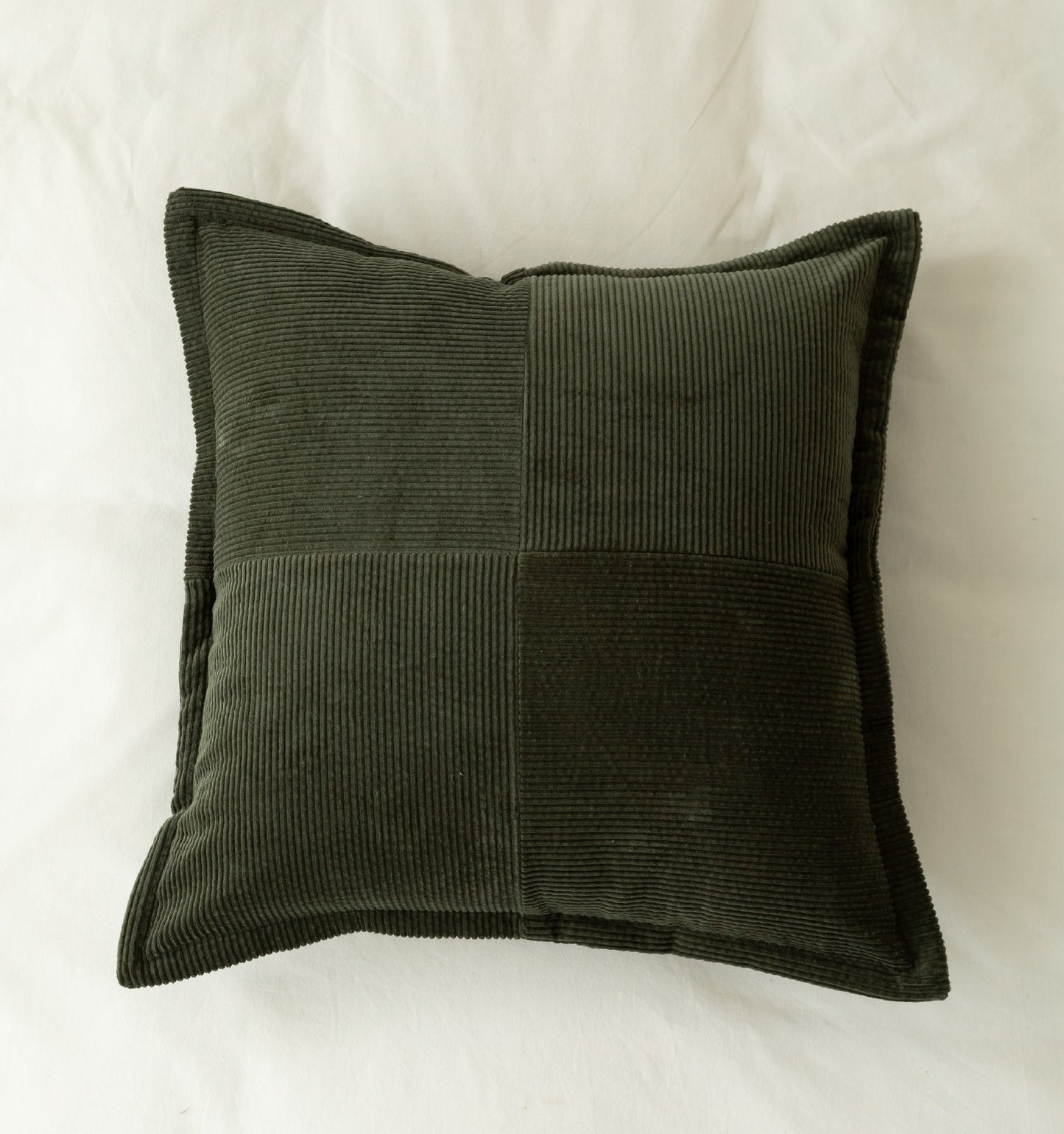 Corduroy Fly Edge Pillow Cover