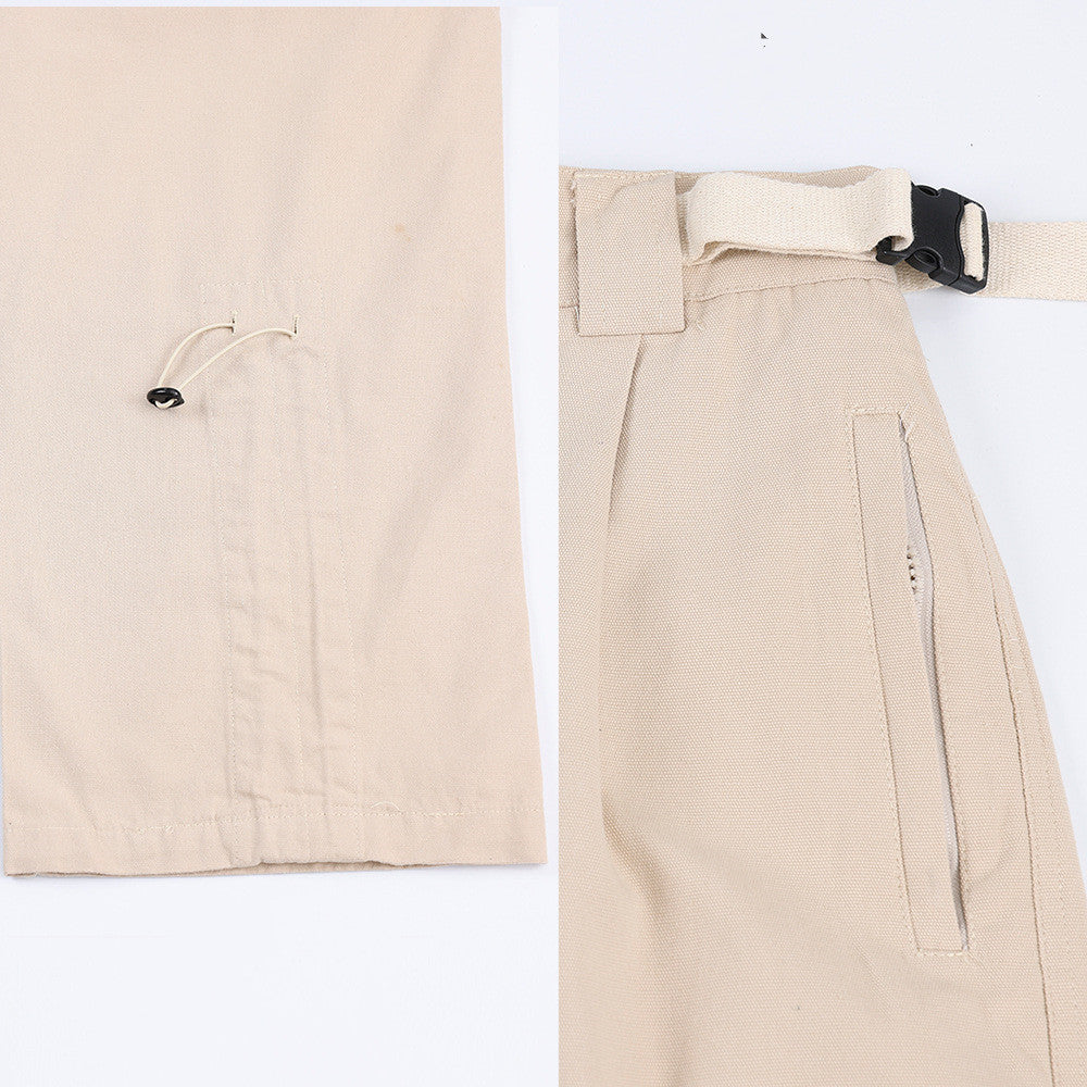 American Mechanical Style Tooling Straight-leg Trousers