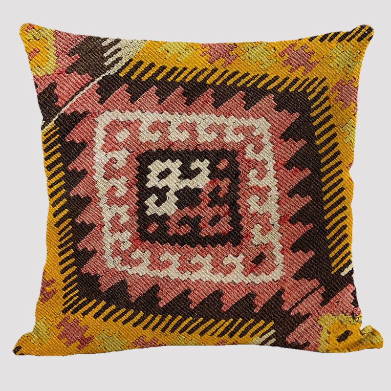 Modern Minimalist Bohemian Pillow Printed Polyester Cushion Cover