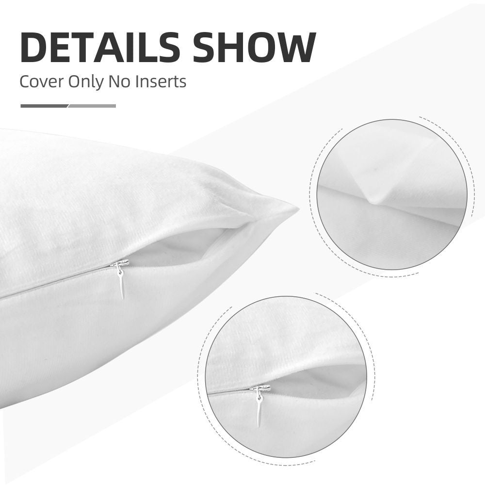 Double Sided Plush Pillow Cover