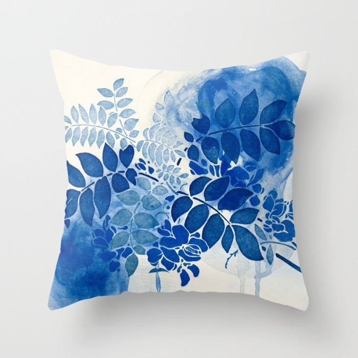 Fashion Simple Flower Pillow Cover