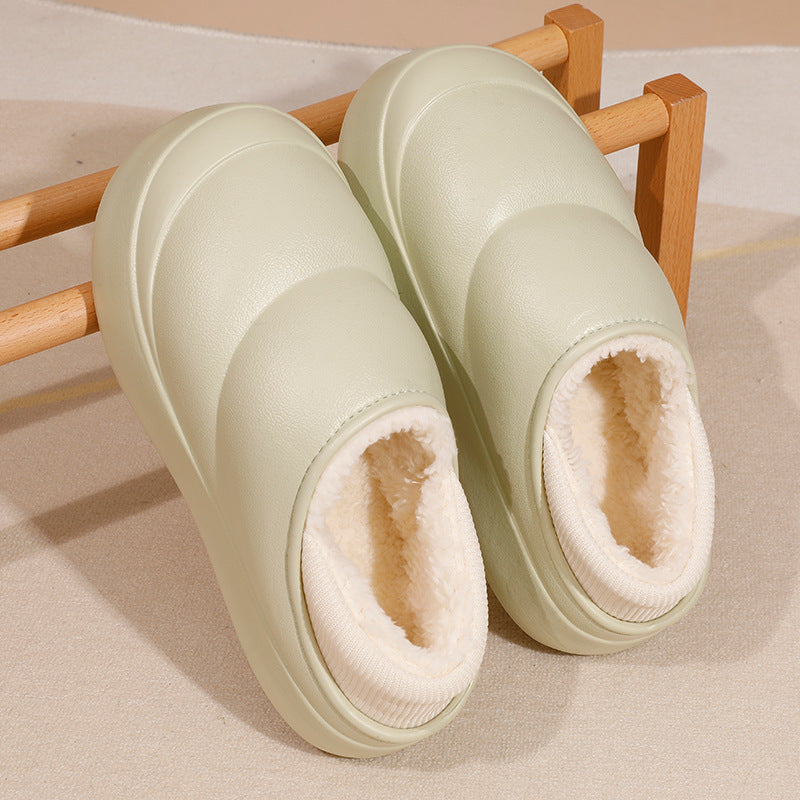 Covered Cotton Surface Non-slip Bottom Slippers