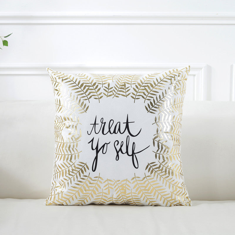 Gilding Pillow Cover Super Soft