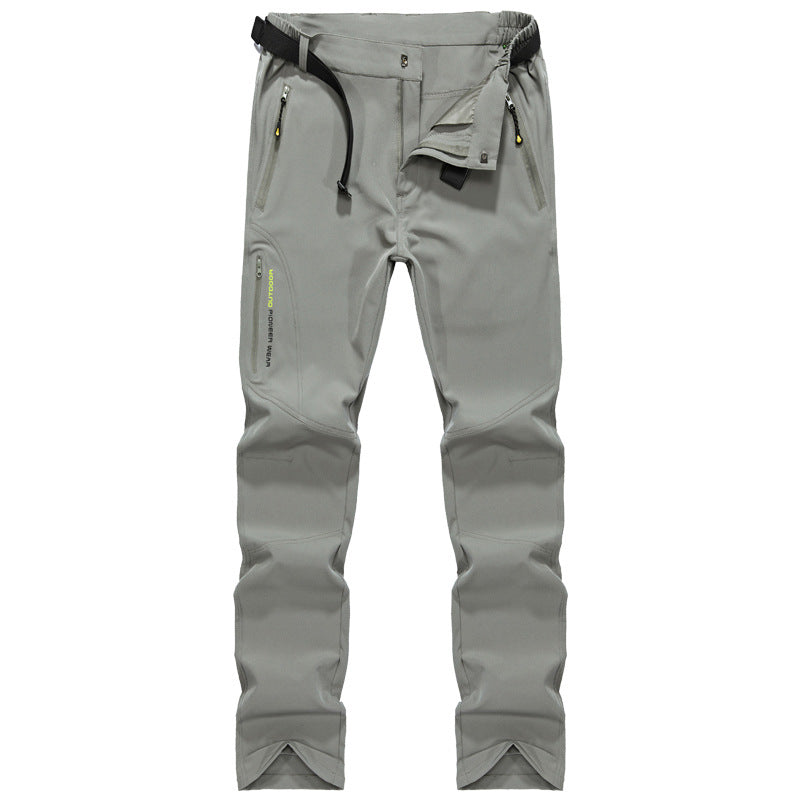 Waterproof Quick-dry Breathable And Loose Tactical Pants - Spring And Autumn