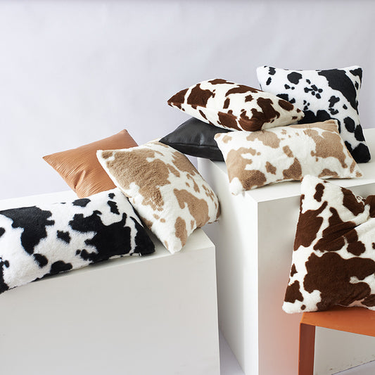 Cow Design Double-sided Pillow Cover