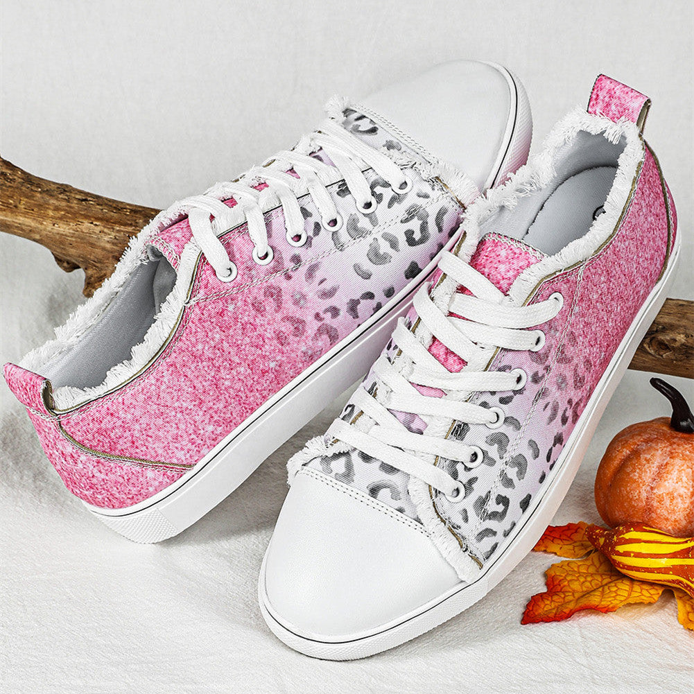 Women's Fashionable All-match Casual Flat Canvas Shoes