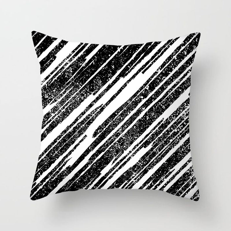 Modern Geometric Abstract Sofa Pillow Cover