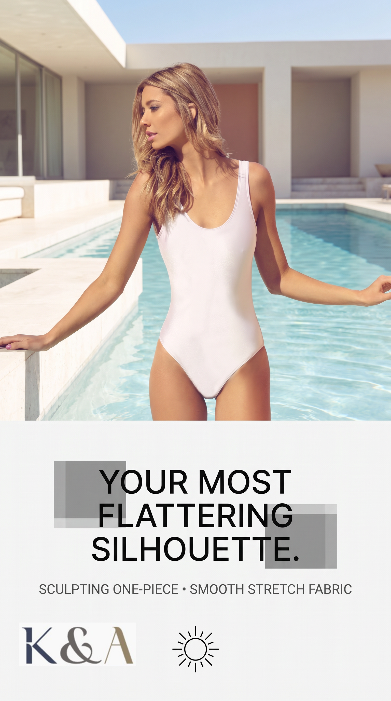 Sculpting One-Piece - Smooth Stretch fabric