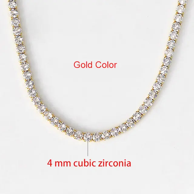 Crystal Short Chain Necklace