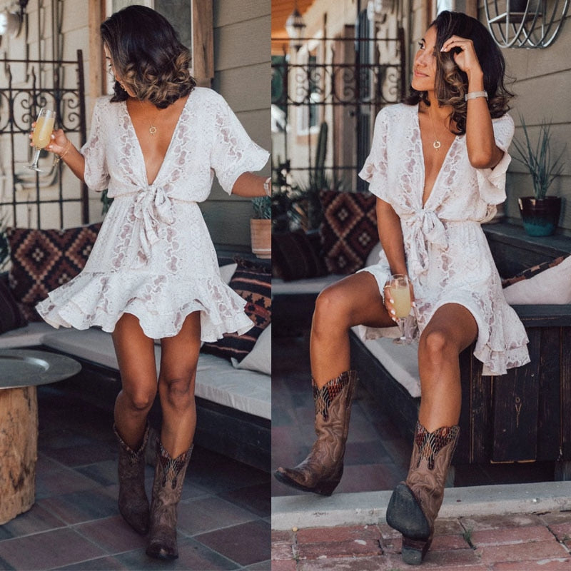 This Summer Beach Dress for Women features a Casual Cover Up Swimsuit in a Two-Piece Dress Robe-style Bikini Dress with a Chiffon Leopard Cover-up.