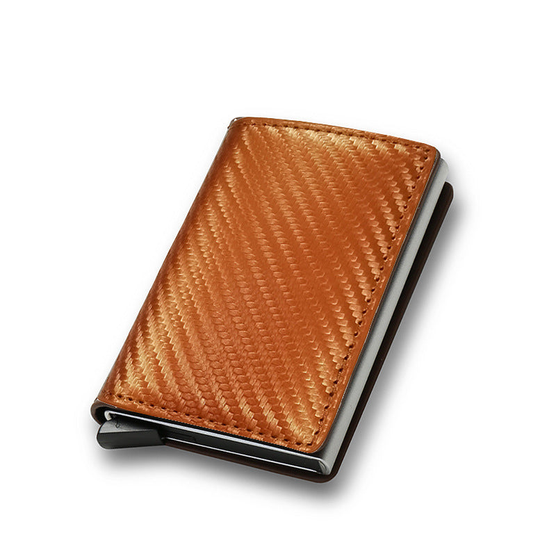 Men's Multiple Card Slots Wallet Carbon Fiber