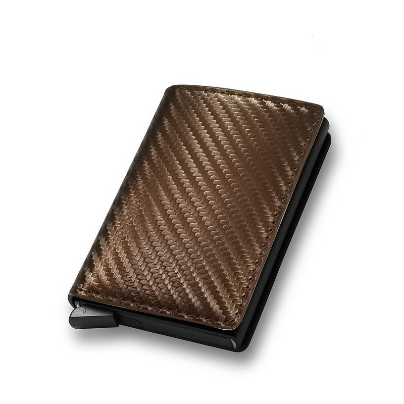 Men's Multiple Card Slots Wallet Carbon Fiber