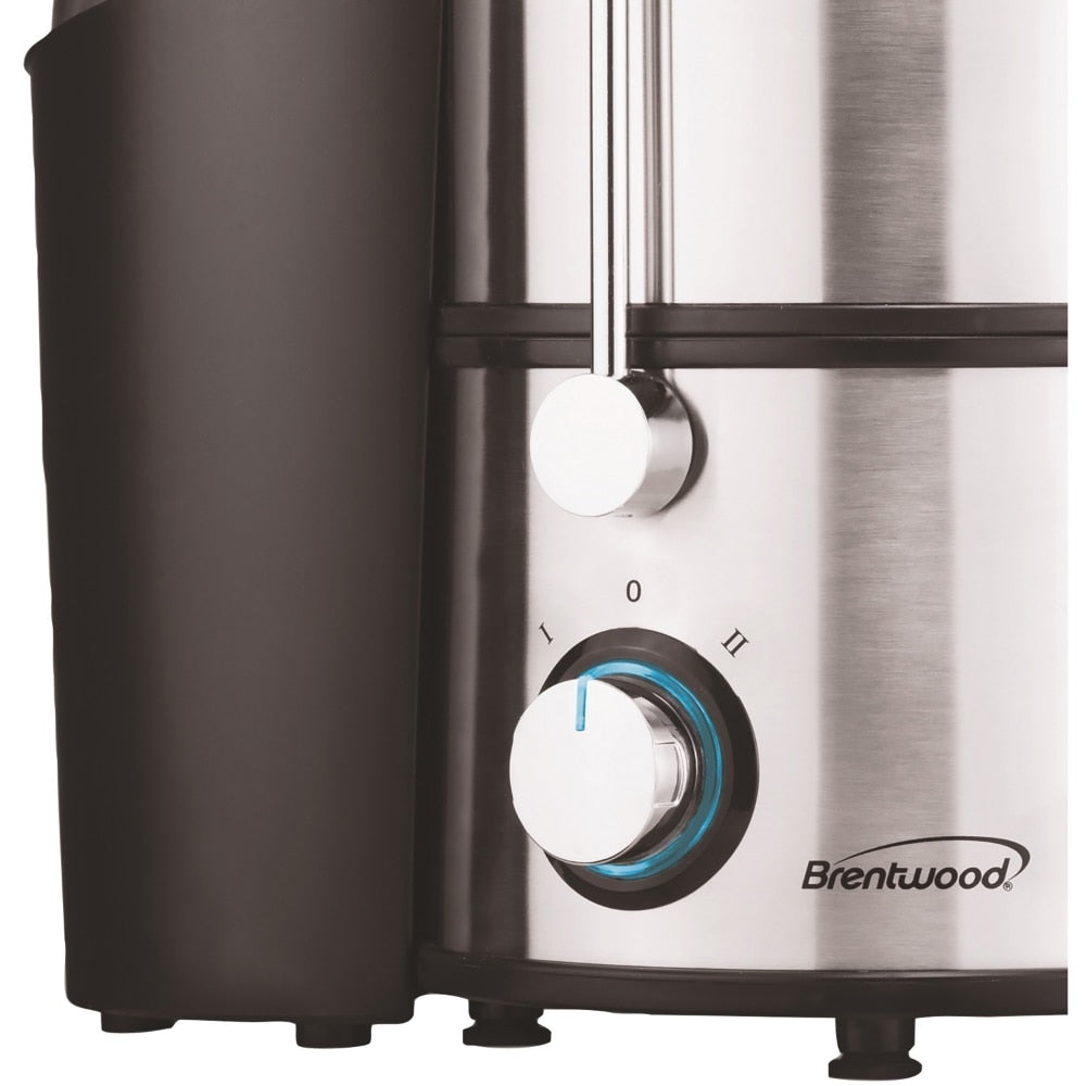 Brentwood JC-500 2-Speed 800w Juice Extractor with Graduated Jar, Stainless Steel Juice Blender