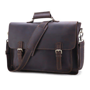 New Genuine Leather Business Bag Handbag