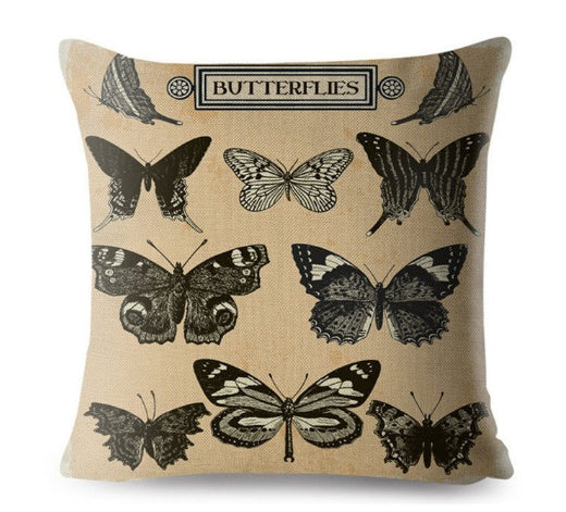 Antique Retro Look Pillow Cover