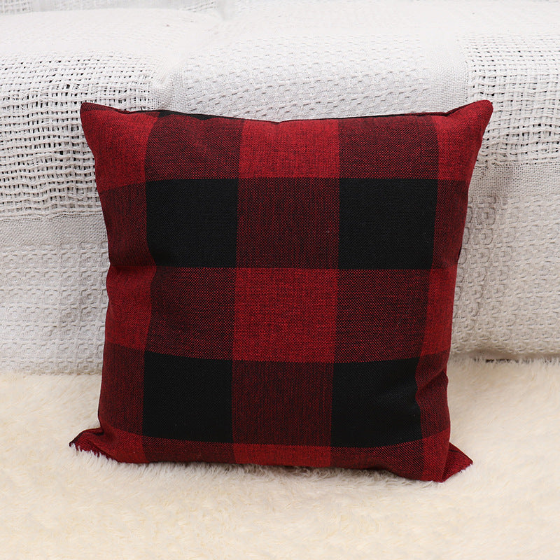 Plaid Pillow Cover