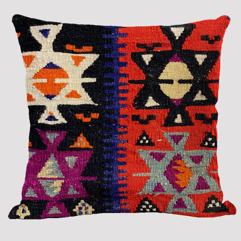 Modern Minimalist Bohemian Pillow Printed Polyester Cushion Cover