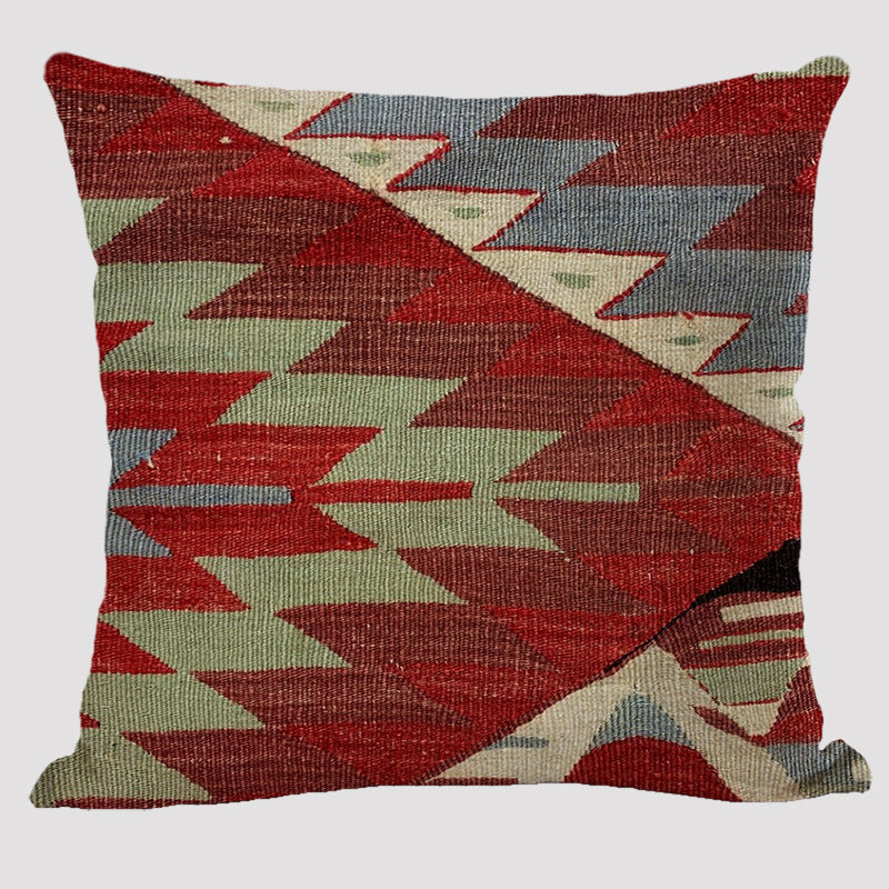 Modern Minimalist Bohemian Pillow Printed Polyester Cushion Cover