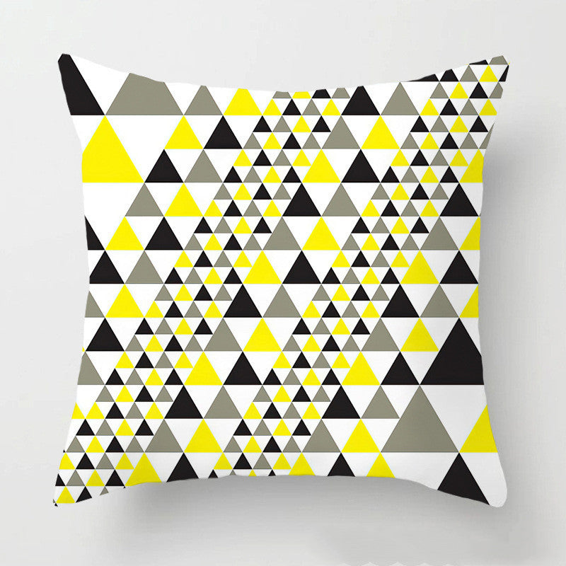 Geometric Abstract Pillow Cover