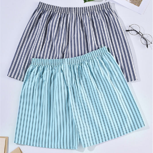 Casual Fashion Home Shorts Loose Breathable Woven Arrow Pants