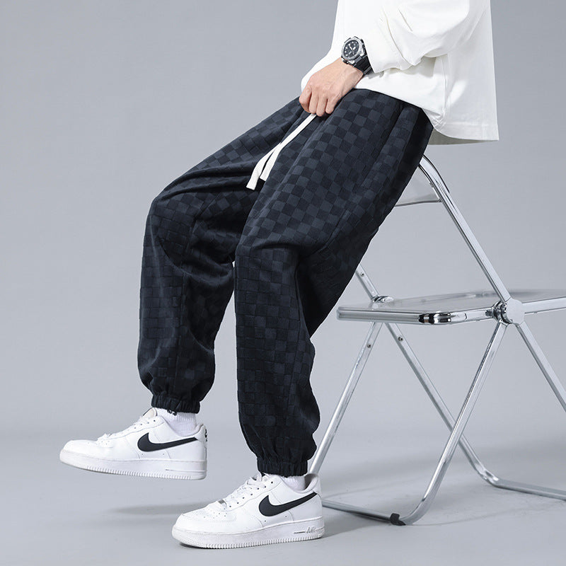 Ankle-tied Sports Loose Pants Casual Trousers