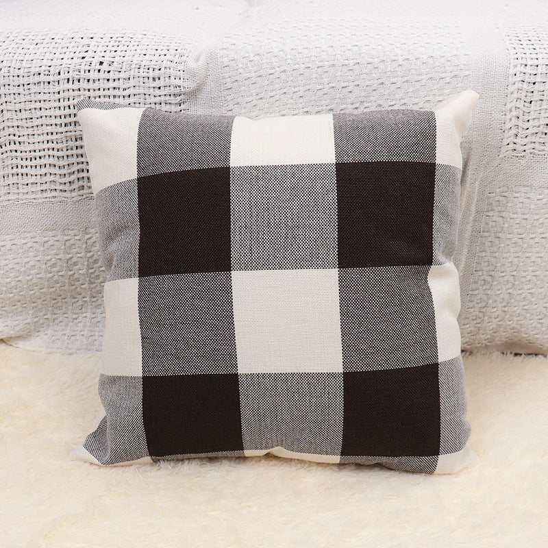 Plaid Pillow Cover